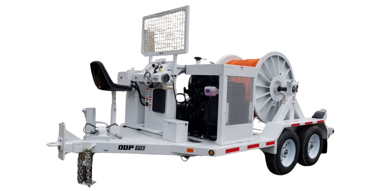 Used pulling equipment and tensioners